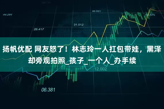 扬帆优配 网友怒了！林志玲一人扛包带娃，黑泽却旁观拍照_孩子_一个人_办手续