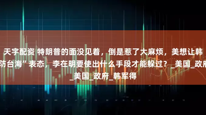 天宇配资 特朗普的面没见着，倒是惹了大麻烦，美想让韩国就“协防台海”表态，李在明要使出什么手段才能躲过？_美国_政府_韩军得