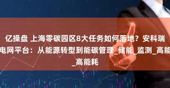 亿操盘 上海零碳园区8大任务如何落地？安科瑞微电网平台：从能源转型到能碳管理_储能_监测_高能耗