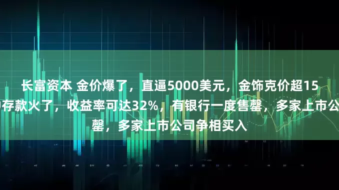 长富资本 金价爆了，直逼5000美元，金饰克价超1500元！这种存款火了，收益率可达32%，有银行一度售罄，多家上市公司争相买入