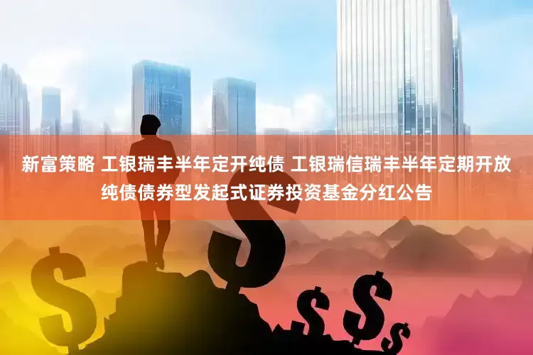 新富策略 工银瑞丰半年定开纯债 工银瑞信瑞丰半年定期开放纯债债券型发起式证券投资基金分红公告